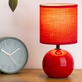 Lampă de masă Atmosphera TIMÉO 1xE14/60W/230V, roșie