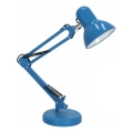 Lampă de masă AURIQ 1xE27/60W/230V albastră