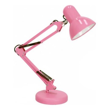 Lampă de masă AURIQ 1xE27/60W/230V roz