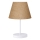 Lampă de masă AYD 1xE27/40W/230V maro/albă