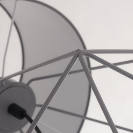 Lampa de masa BASKET 1xE27/60W/230V gri