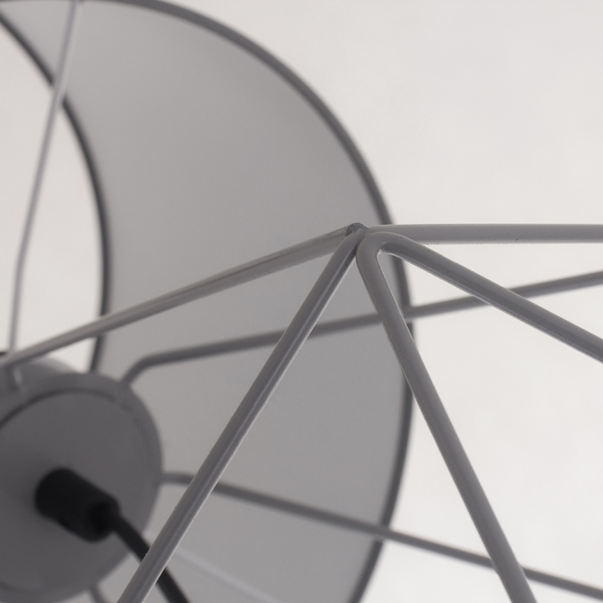 Lampa de masa BASKET 1xE27/60W/230V gri