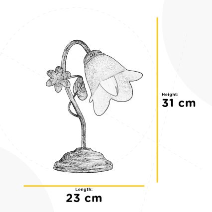 Lampă de masă BOTTON DORO 1xE14/6W/230V ONLI