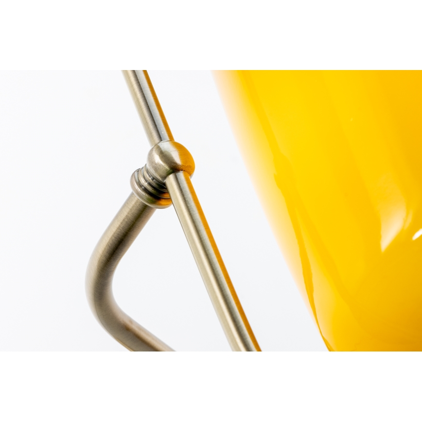 Lampă de masă Brilagi BANK OFFICE 1xE27/60W/230V alamă/portocaliu