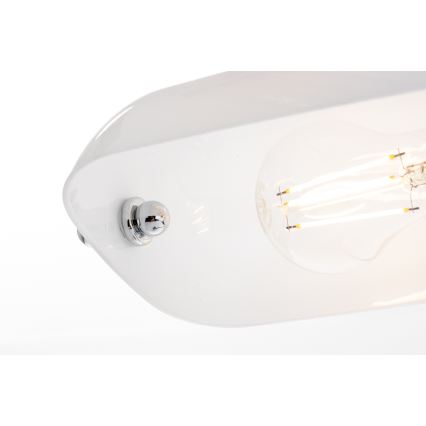 Lampă de masă Brilagi BANK OFFICE 1xE27/60W/230V crom lucios/alb