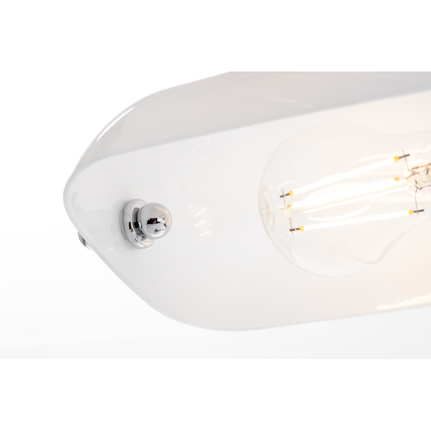 Lampă de masă Brilagi BANK OFFICE 1xE27/60W/230V crom lucios/alb