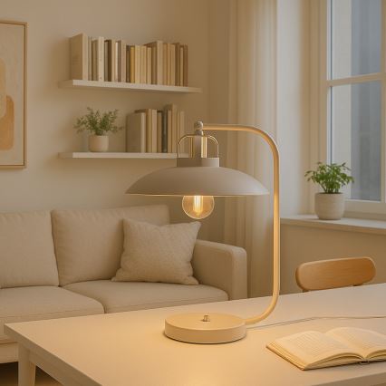 Lampă de masă Brilagi FLAMENGO 1xE27/60W/230V bej