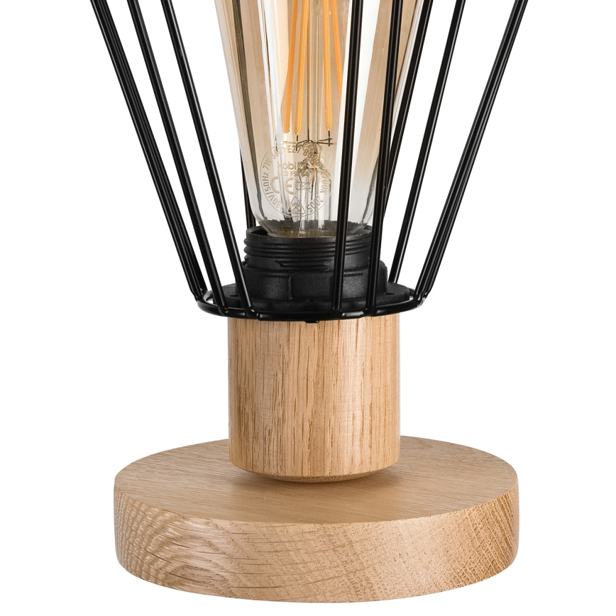 Lampă de masă Brilagi WOODY BASKET 1xE27/60W/230V stejar