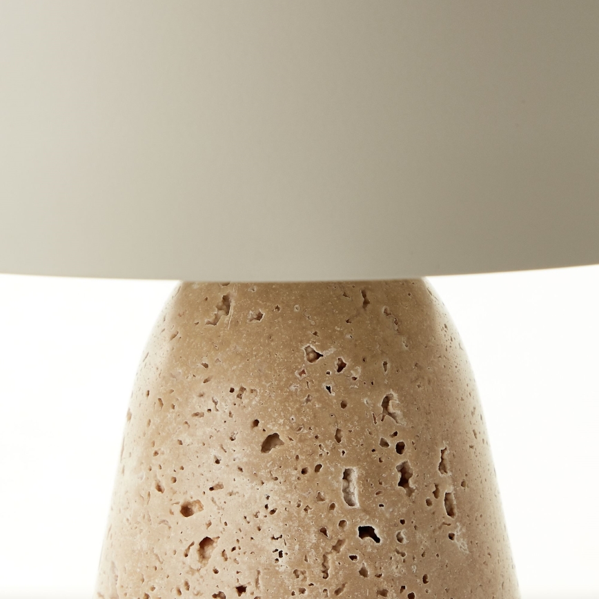 Lampă de masă Brilliant NALAM 1xE14/40W/230V bej