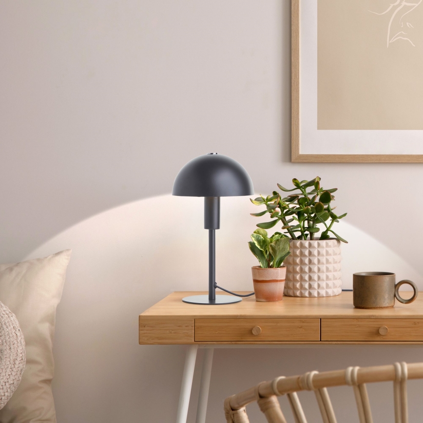 Lampă de masă Brilliant PETITE 1xE14/28W/230V negru