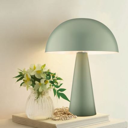 Lampă de masă Brilliant SIGRUN 1xE14/28W/230V verde