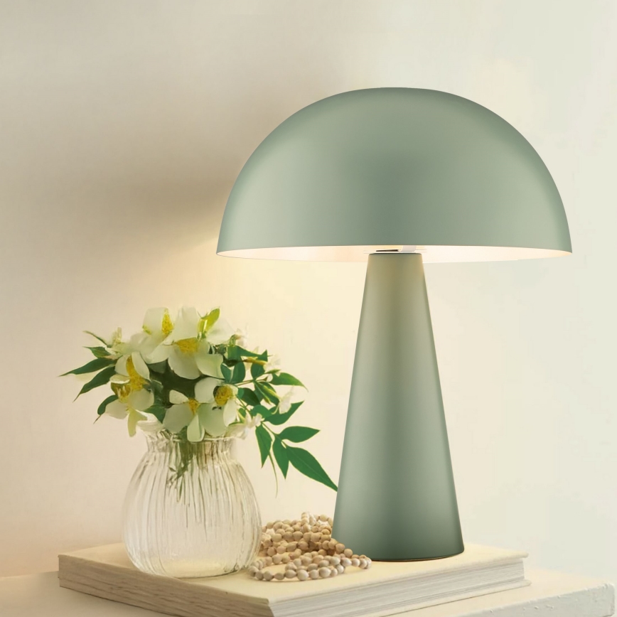 Lampă de masă Brilliant SIGRUN 1xE14/28W/230V verde