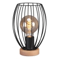 Lampă de masă Brilo WAKTU 1xE27/25W/230V arbore de cauciuc