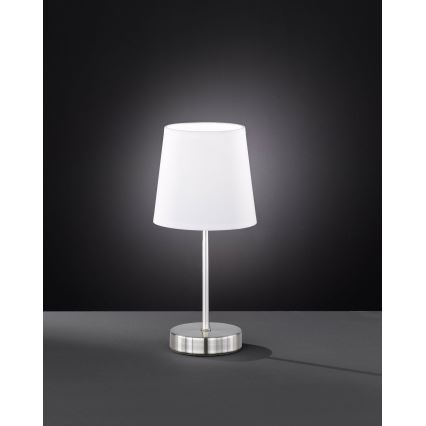 Lampă de masă CESENA 1xE14/42W/230V alb Wofi 832401060000