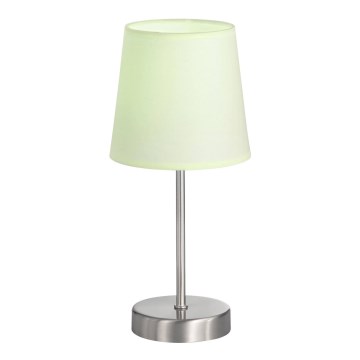 Lampă de masă CESENA 1xE14/42W/230V verde Wofi 832401178000