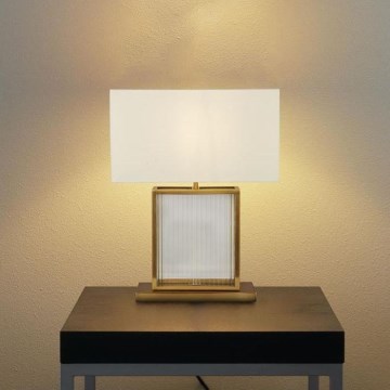 Lampă de masă CLARENDON 1xE27/60W/230V alamă Searchlight