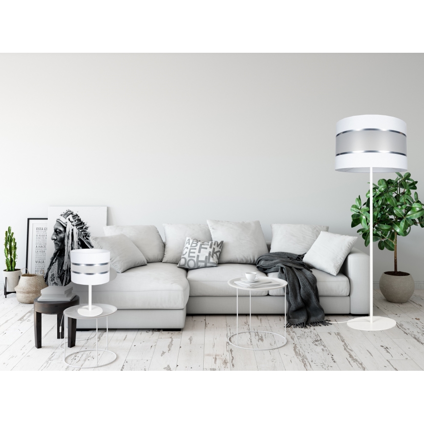 Lampă de masă CORAL 1xE27/60W/230V albă