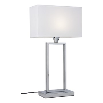 Lampă de masă Cottex KENSINGTON 1xE14/40W/230V, argintie