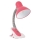 Lampă de masă cu clemă 1xE27/40W/230V roz