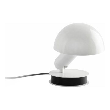 Lampă de masă cu clemă FARO 56101 2 în 1 BELA 1xE27/15W/230V alb