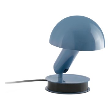 Lampă de masă cu clemă FARO 56102 2 în 1 BELA 1xE27/15W/230V albastru