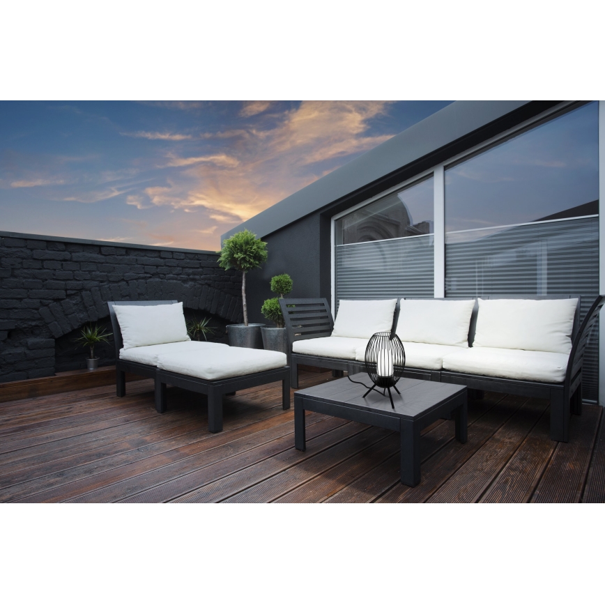 Lampă de masă de exterior 1xE27/28W/230V IP44 Eglo