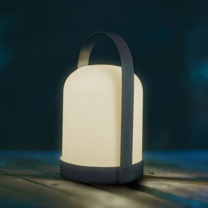 Lampă de masă decorativă LED RGBW MINORKA LED/0,3W/4,5V 3xAA