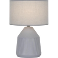 Lampă de masă DOLLY 1xE27/25W/230V gri