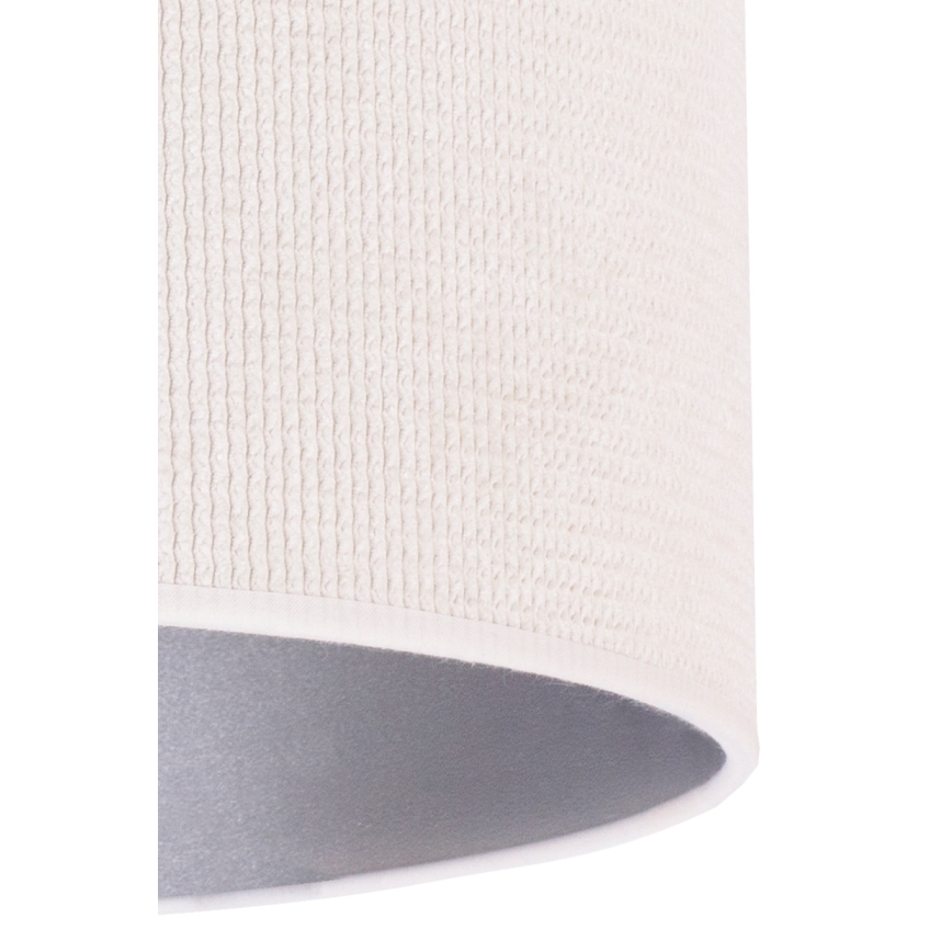 Lampă de masă Duolla LYON 1xE27/15W/230V d. 30 cm crem