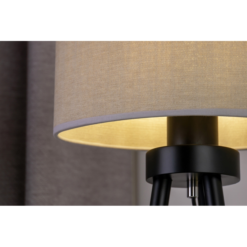 Lampă de masă Duolla OVAL 1xE27/15W/230V d. 30 cm gri