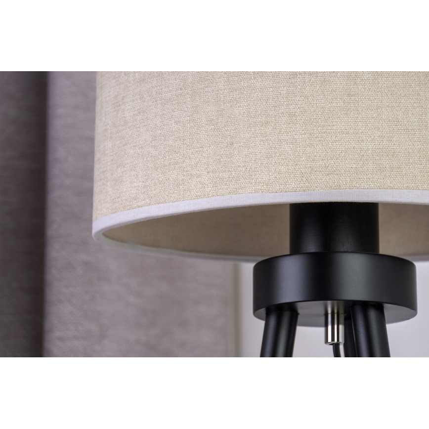 Lampă de masă Duolla OVAL 1xE27/15W/230V d. 30 cm gri