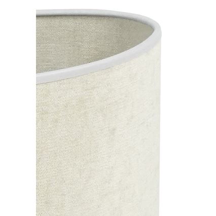 Lampă de masă Duolla OVAL 1xE27/15W/230V d. 30 cm gri