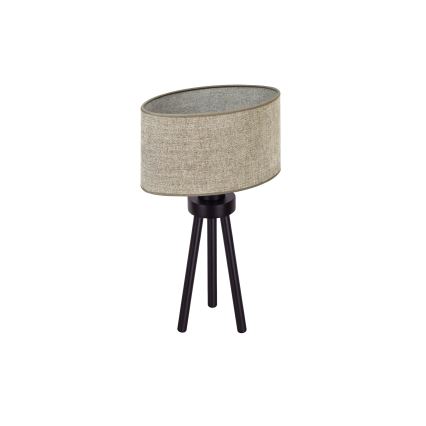 Lampă de masă Duolla OVAL 1xE27/15W/230V d. 30 cm maro