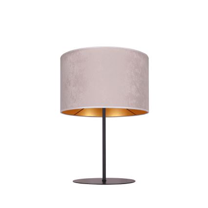 Lampă de masă Duolla ROLLER 1xE14/15W/230V d. 20 cm gri/auriu