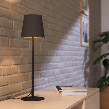 Lampă de masă Eglo 1xE14/40W/230V negru/maro