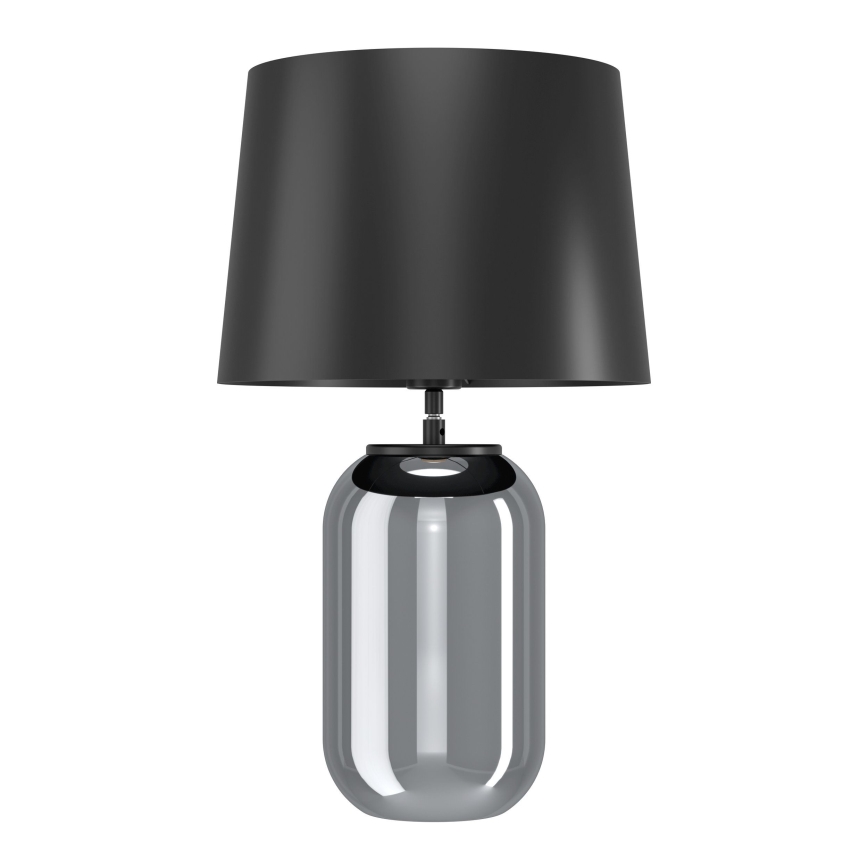 Lampă de masă Eglo 1xE27/40W/230V negru/fumuriu