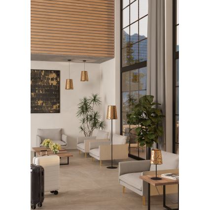 Lampă de masă Eglo 1xE27/25W/230V roz/auriu