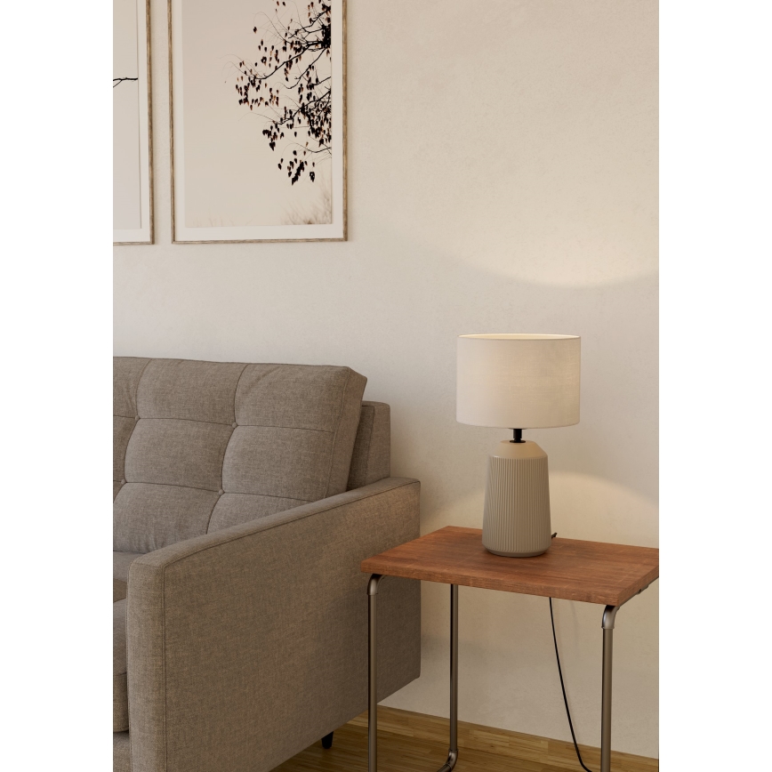 Lampă de masă Eglo 1xE27/40W/230V crem