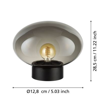Lampă de masă Eglo 900945 MADONNINA 1xE27/40W/230V 27 cm