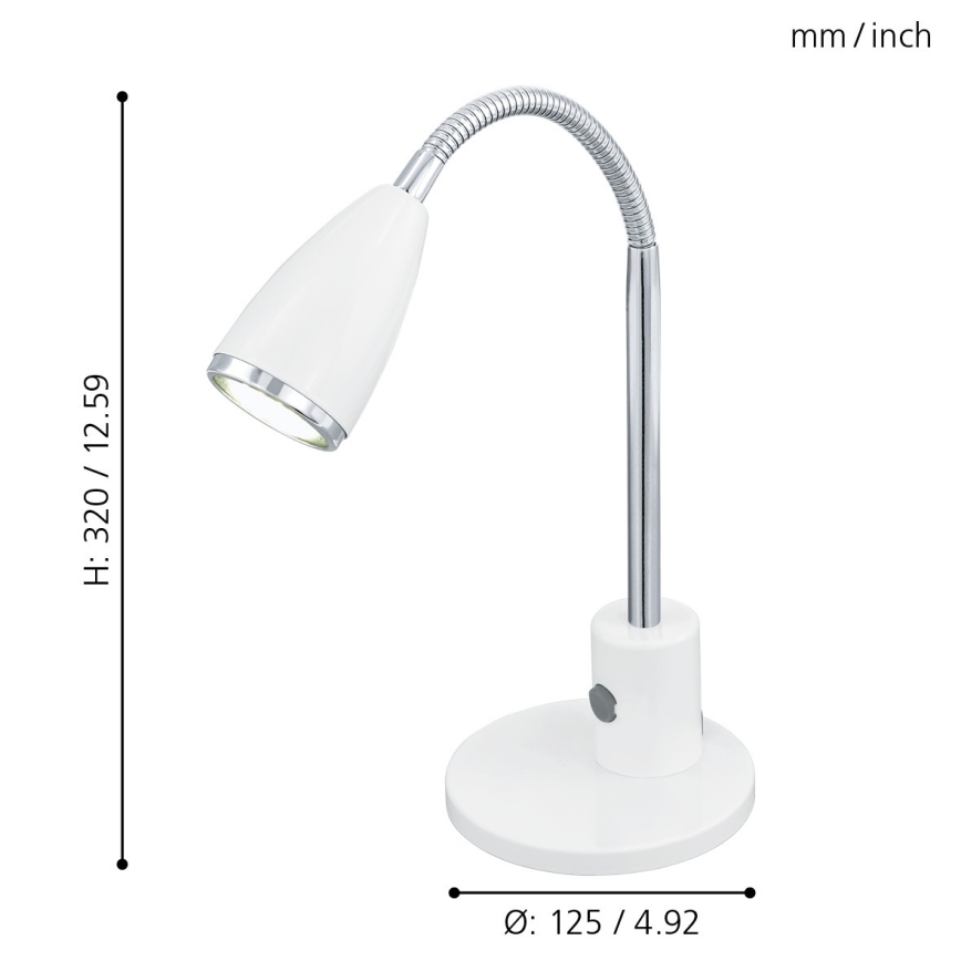 Lampă de masă Eglo 1xGU10/3W/230V