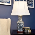 Lampă de masă Elstead BLUE HEX 1xE27/60W/230V