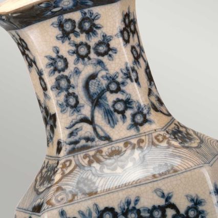 Lampă de masă Elstead BLUE HEX 1xE27/60W/230V