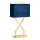 Lampă de masă Elstead CROSS 1xE27/60W/230V auriu/albastru