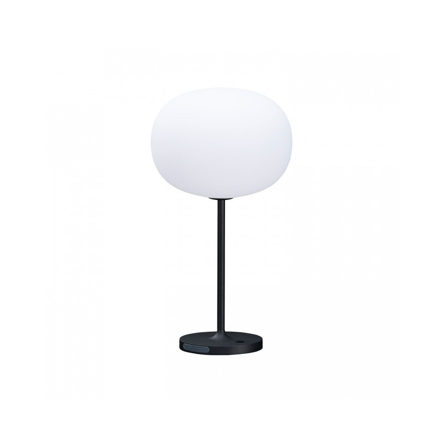 Lampă de masă LED reîncărcabilă pentru exterior, cu intensitate reglabilă VENEZIA LED/2W/5V 2700K IP54 4000 mAh neagră