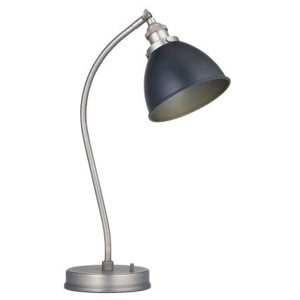 Lampă de masă FRANKLIN Endon 98752 1xE14/7W/230V crom mat/antracit