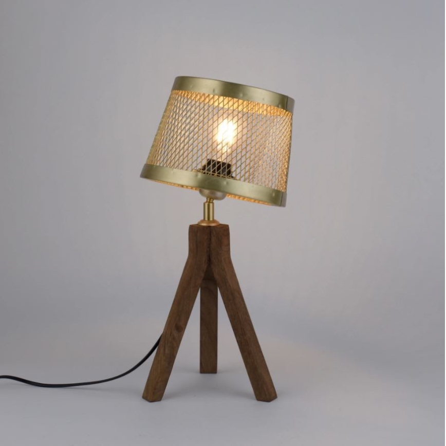 Lampă de masă FREDERIK 1xE27/60W/230V Leuchten Direkt 11423-60