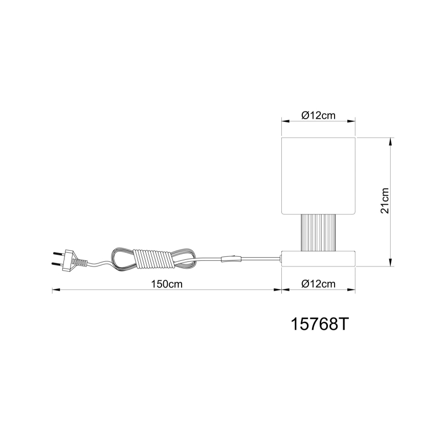 Lampă de masă Globo 1xE27/25W/230V