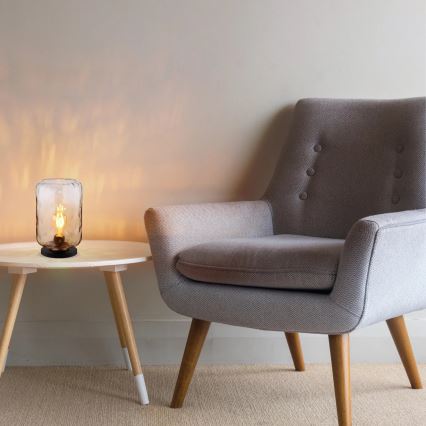 Lampă de masă Globo 1xE27/60W/230V maro