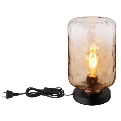 Lampă de masă Globo 1xE27/60W/230V maro