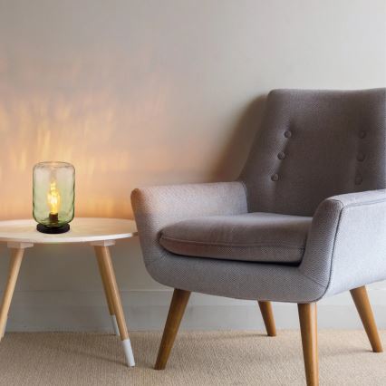 Lampă de masă Globo 1xE27/60W/230V verde